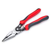 Pro Series Dual Material Long Nose Compound Action Cutting Pliers, 9" L FMT Sales Ltd
