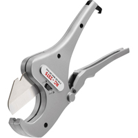 Ratchet Action Plastic Pipe & Tubing Cutter #RC-2375, 1/8" - 2-3/8" Capacity FMT Sales Ltd