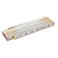 R&egrave;gle en bois pliante, 6' lo, Bois, Graduations de 1/6" FMT Sales Ltd