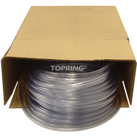 Tubing, Air/Water, 0.625" OD x 100' L, PVC, Clear, 30 PSI @ 20°C FMT Sales Ltd