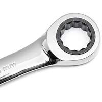 Cl&eacute; &agrave; cliquet combin&eacute;e &agrave; 72 dents, 12 pans, 30 mm, Fini Chrome/Poli FMT Sales Ltd