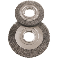 Brosses rotatives grand format 8", 8" dia., Fils 0,014", Arbre 2" FMT Sales Ltd