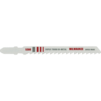 Lame de scie sauteuse, Bim&eacute;tal, Tige en T, 4" lo, 6 dents par pouce FMT Sales Ltd