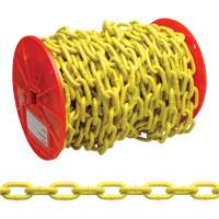 Proof Coil Chain, Low Carbon Steel, 3/16" x 100' (30.4 m) L, Grade 30, 800 lbs. (0.4 tons) Load Capacity FMT Sales Ltd