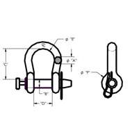 Straight Long Body Clevis Pin FMT Sales Ltd