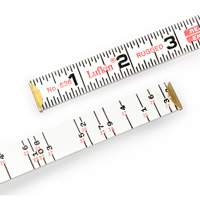 R&egrave;gle de maçon Red End, 6' lo, Bois, Graduations de 1/16" FMT Sales Ltd