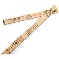R&egrave;gle de maçon surdimensionn&eacute; Red End, 6' lo, Bois, Graduations de 1/16" FMT Sales Ltd