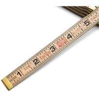 R&egrave;gle pliante, 6' lo, Bois, Graduations de 1/16" FMT Sales Ltd