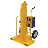 Chariot pour chalumeau et bouteille de soudage, Roues Pneumatique, Base de 24" la x 19-1/2" lo, 500 lb FMT Sales Ltd