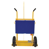 Chariot pour chalumeau et bouteille de soudage, Roues Pneumatique, Base de 24" la x 19-1/2" lo, 500 lb FMT Sales Ltd