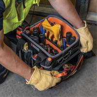 Fourretout Tradesman Pro, Nylon balistique, 40 pochettes, Noir/Orange FMT Sales Ltd