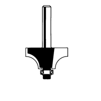 Router Bit - Beading Bit, 5/8" Dia., 1/4" Shank FMT Sales Ltd