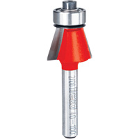 Router Bit - Chamfer Bit, 23/32" Dia., 1/4" Shank FMT Sales Ltd