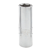 Spark Plug Socket, 1/2" Drive, 5/8" Socket, 2-1/2" L FMT Sales Ltd