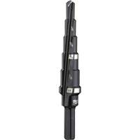 #2 Step Drill Bit, 3/16" - 1/2" , 1/16" Increments, High Speed Steel FMT Sales Ltd