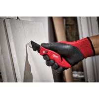 Couteau utilitaire rabattable Fastback, 2" lame, lame en Acier au carbone, poign&eacute;e en M&eacute;tal FMT Sales Ltd
