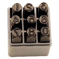 Number Hand Stamp Set, 9 Pieces FMT Sales Ltd