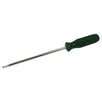 Tournevis &agrave; pointe carr&eacute;e, Tige de #1, Ronde, 12-1/4" lo, Prise en Plastique FMT Sales Ltd