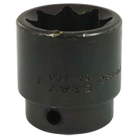 Socket, Impact, 1", 1/2" Drive, 8 Points FMT Sales Ltd