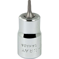 Douille &agrave; embout, Torx, T8 x 2-1/8" lo, Prise 3/8" FMT Sales Ltd