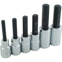 Hex Head Socket Set, Hex, 1/2" Drive, 6 Pcs FMT Sales Ltd