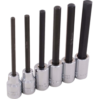 Hex Head Socket Set, Hex, 3/8" Drive, 6 Pcs FMT Sales Ltd