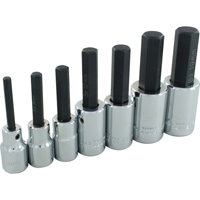 Hex Head Socket Set, Hex, 1/2" Drive, 7 Pcs FMT Sales Ltd