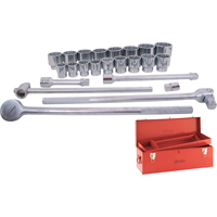 Jeu de douilles et accessoires, 24 Mcx, Prise de 1" FMT Sales Ltd