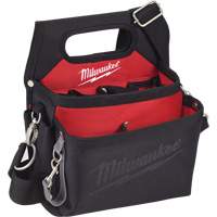 Electrician's Work Pouch, Nylon, 15 Pockets, Black FMT Sales Ltd
