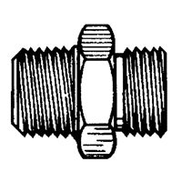 Reducer/Adapter Fitting, 1/4" x 1/8" Dia, Brass FMT Sales Ltd