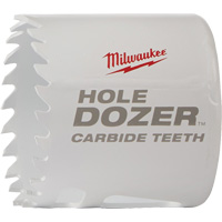 Scie &agrave; bouteur Hole Dozer avec dents au carbure, 2", Profondeur de la coupe 1-63/100", Carbure FMT Sales Ltd