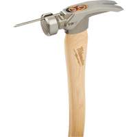 Marteau de charpente &agrave; face usin&eacute;e, 19 oz., Prise en Bois, 16" lo FMT Sales Ltd