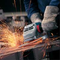 Large Angle Grinder with Rat Tail Handle, 7", 120 V, 15 A, 6500 RPM FMT Sales Ltd