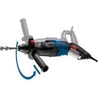 Marteau rotatif SDS-Plus Bulldog Xtreme Max, 8,5 A, 0-5100 Coups/min, 0-1300 Tr/min, 2,4 lb-pi. FMT Sales Ltd