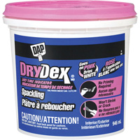 Pl&acirc;tre &agrave; reboucher DryDex, 946 ml, Contenant en plastique FMT Sales Ltd