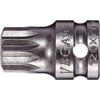 Embout &agrave; ins&eacute;rer, Triple carr&eacute;, 5 x 3/4" lo, Prise 1/4" FMT Sales Ltd