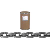 System 8 Cam-Alloy Chain, Alloy Steel, 1-1/4" x 60' (18.3 m) L, Grade 80, 72300 lbs. (36.15 tons) Load Capacity FMT Sales Ltd