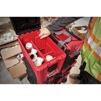 Coffre &agrave; outils compact Packout, 10" x 16-1/5" x 13", Noir/Rouge FMT Sales Ltd