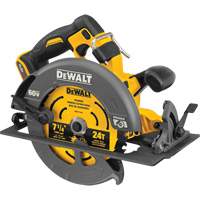 Scie circulaire sans balai Flexvolt Max avec frein &eacute;lectrique (outil seulement), 7-1/4", 60 V FMT Sales Ltd