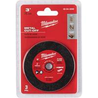 Metal Cut Off Wheel, 3" x 0.04", 3/8" Arbor FMT Sales Ltd