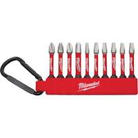Jeu dembouts Phillips et carr&eacute;s pour tournevis &agrave; chocs Shockwave FMT Sales Ltd
