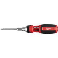 Tournevis &agrave; rochet 9 en 1 avec embouts multiples &agrave; carr&eacute; conducteur, 9-1/10" lo, Prise Coussin&eacute;e FMT Sales Ltd