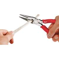 Comfort Grip Long Nose Pliers, 8" L FMT Sales Ltd