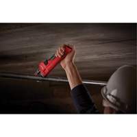 Cheater Adaptable Pipe Wrench, 2-1/2" Jaw Capacity, 18"/24"/10" Long, Powder Coated Finish, Ergonomic Handle FMT Sales Ltd