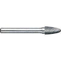 DRILLCO Magnum Double Cut Solid Carbide Burr, SG-1, 1/4" Dia., 1/4" Shank, 5/8" Depth of Cut FMT Sales Ltd