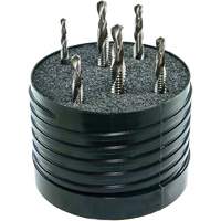 DRILLCO Combined Tap & Drill Set, 6 Pieces, High Speed Steel FMT Sales Ltd