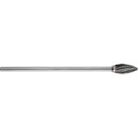 DRILLCO Double Cut Ballnose Cone Burr, SH-2L6 FMT Sales Ltd
