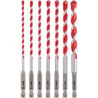 Jeu de forets pour perceuse &agrave; percussion Shockwave, 7 morceaux, Carbure FMT Sales Ltd
