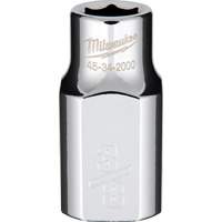 SAE Socket with Four Flat Sides, 3/8", 1/2" Drive, 6 Points FMT Sales Ltd