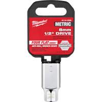 Metric Socket with Four Flat Sides, 8 mm, 1/2" Drive, 6 Points FMT Sales Ltd